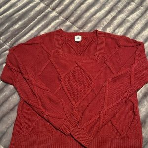 Women’s Cabi sweater ~ Rust color ~ size Large  Only worn a couple times